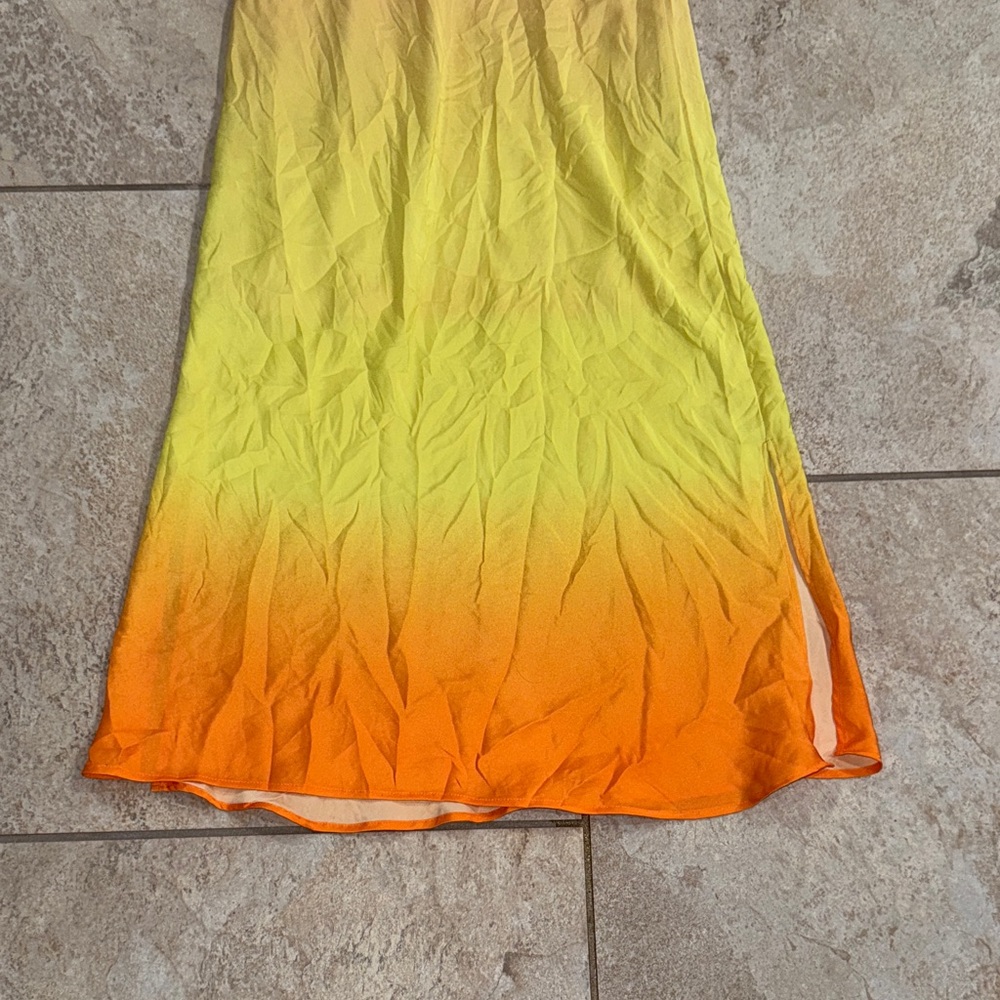 Express Sunset Spaghetti Strap Dress Size Medium - Picture 8 of 8